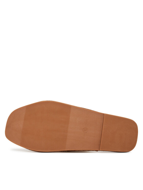 DeeZee DeeZee Klapki E4736-1 Beżowy