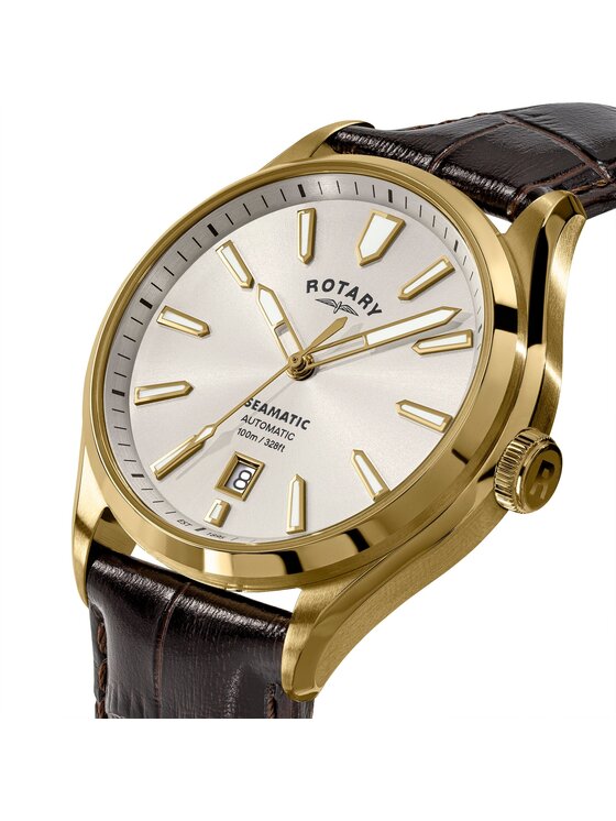 Rotary Rotary Hodinky RGS10058/70 Hnědá