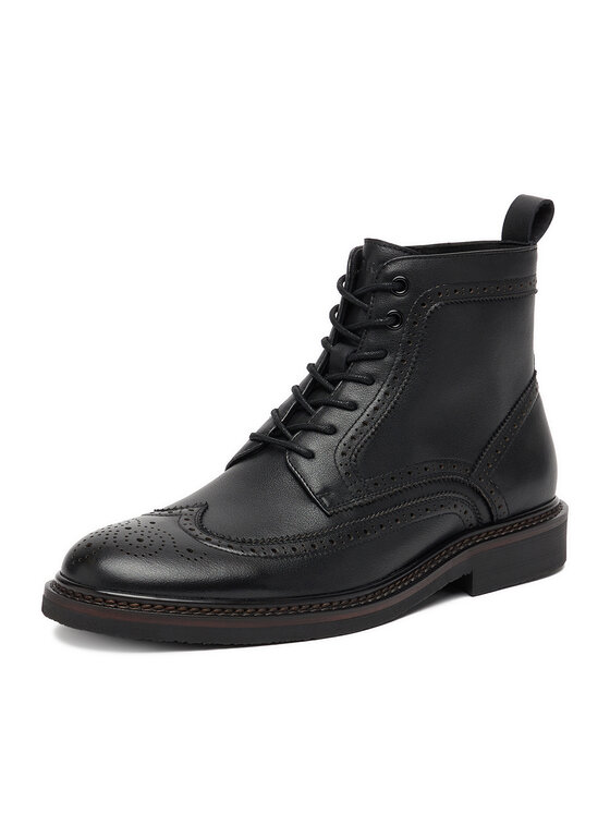 GINO ROSSI Gino Rossi Gležnjarji EO-Y51-451-AB102 Črna