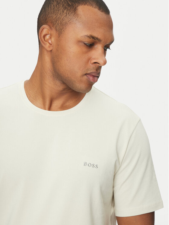 BOSS BOSS T-Shirt Mix&Match 50515312 Biały Regular Fit
