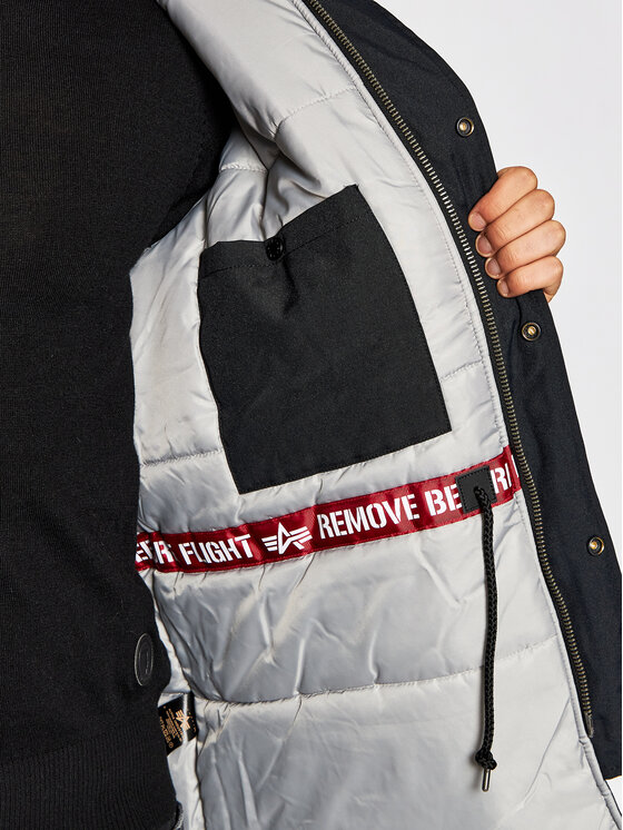 Alpha Industries Alpha Industries Kurtka zimowa Arctic Discoverer 118100 Czarny Regular Fit