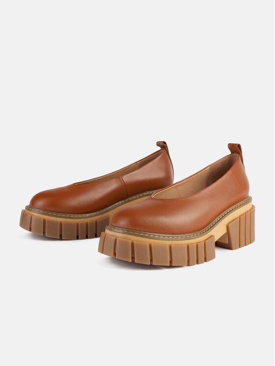 L37 L37 Ballerine SLOW DOWN BABY Marrone