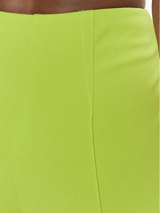 Liu Jo Liu Jo Spodnie materiałowe CA4137 J1930 Zielony Flare Fit