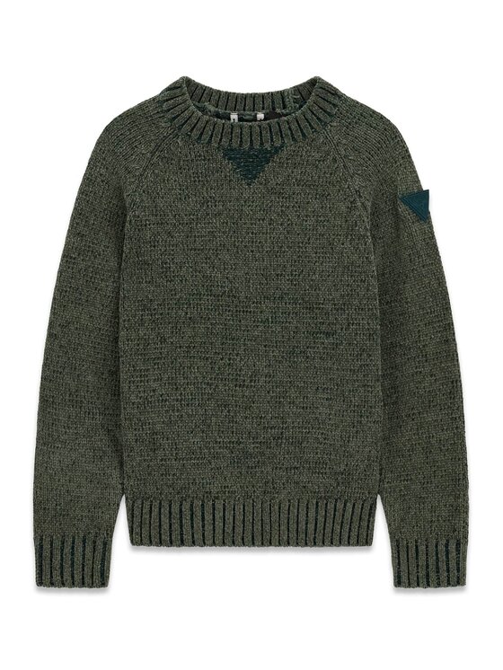 Guess Kids Guess Kids Bluza 184431 Zielony Classic Fit
