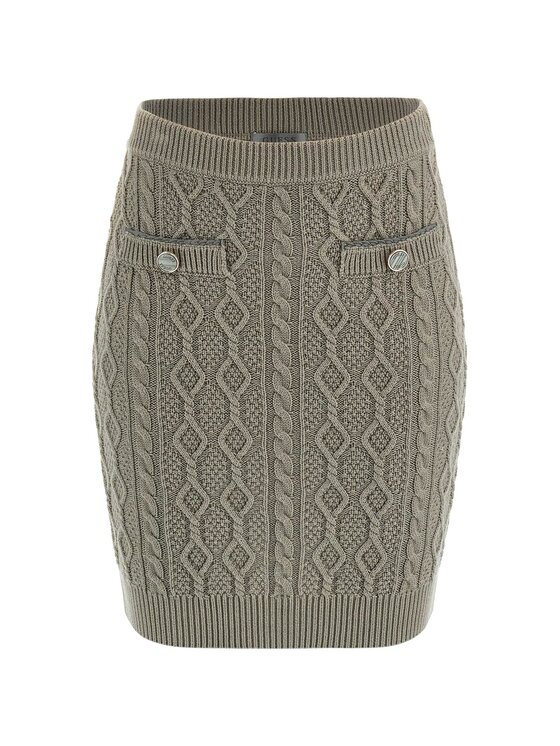 Guess Guess Sukně 164833 Zelená Classic Fit