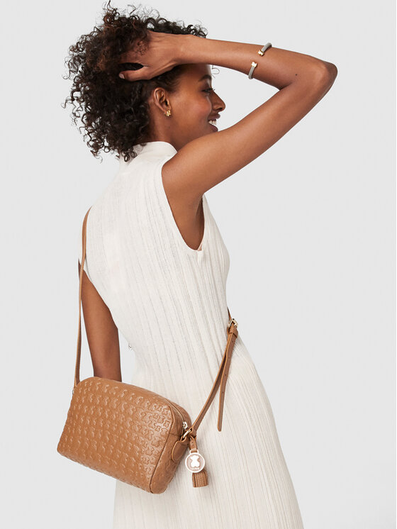 TOUS TOUS Handtasche Bandolera Sherton 2000839143 Braun