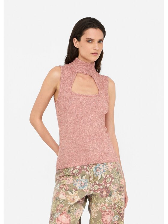 Liu Jo Liu Jo Maglione MF5238MA10RA4365 Rosa Slim Fit