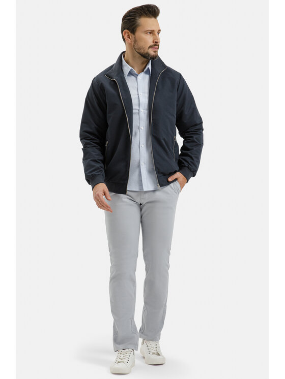 Cross Jeans Cross Jeans Kurtka przejściowa 40314-001 Granatowy Regular Fit