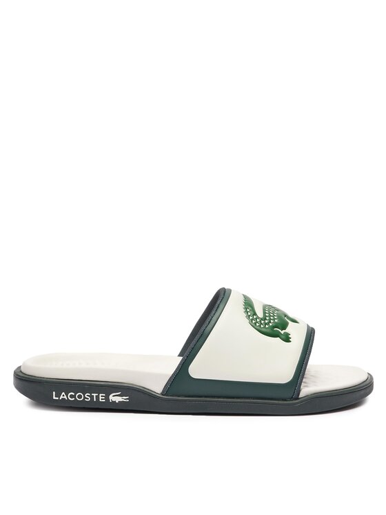 Şlapi Lacoste Serve Slide 747CMA0014 Écru