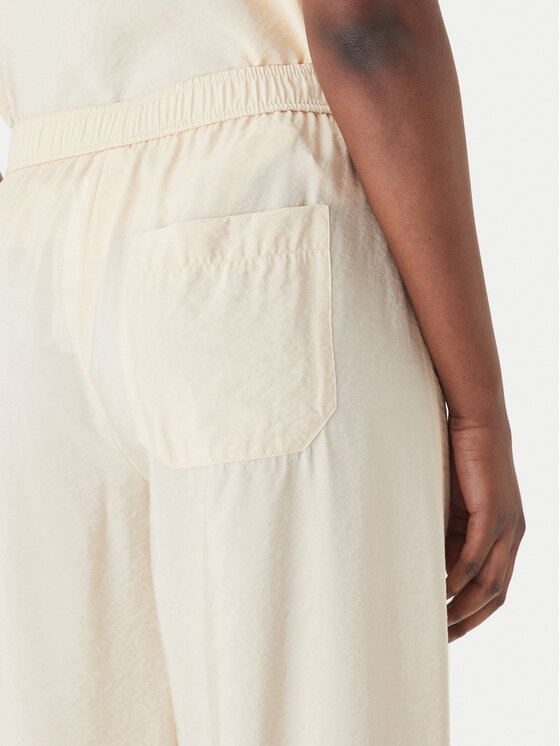 Marella Marella Riidest püksid Eremi 2613131154 Beež Regular Fit