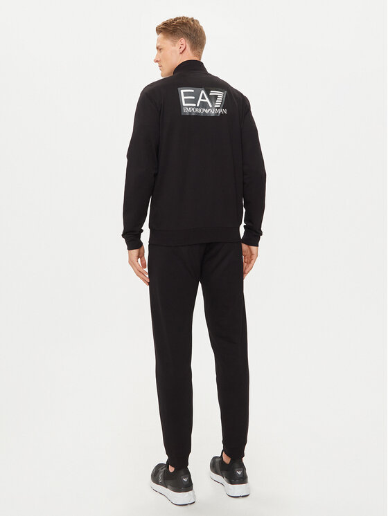 EA7 Emporio Armani EA7 Emporio Armani Tepláková souprava 3DPV75 PJ05Z 1200 Černá Regular Fit