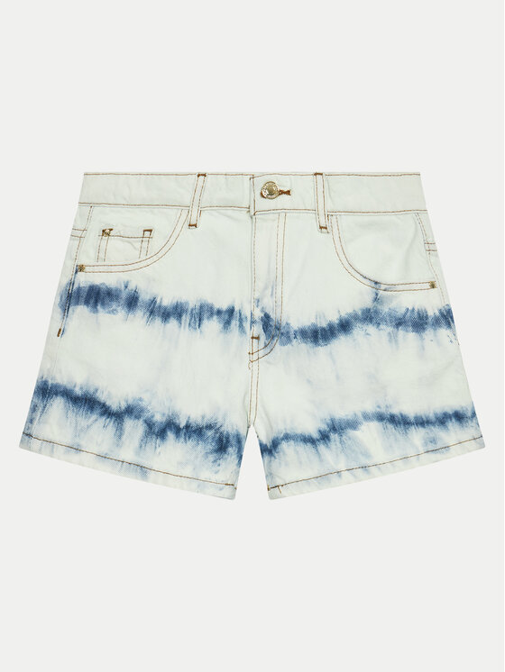 Guess Guess Дънкови шорти J4GD00 D45E0 Бял Regular Fit