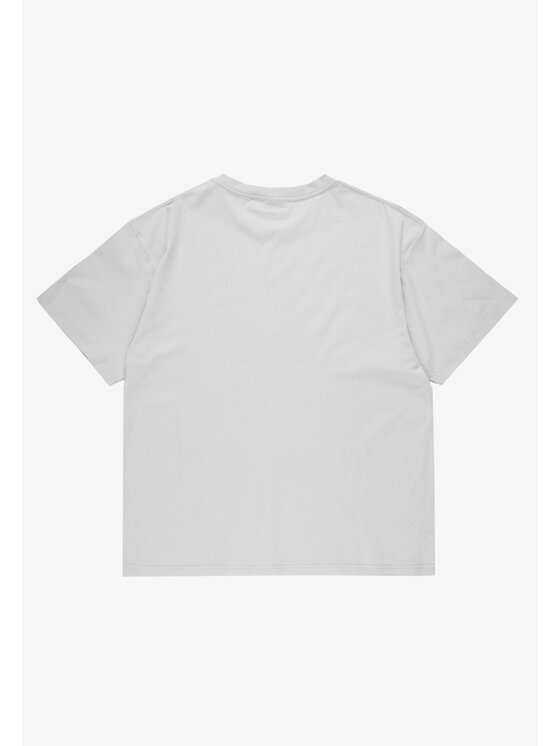 PROSTO. PROSTO. T-Shirt Damage Target Szary Oversize