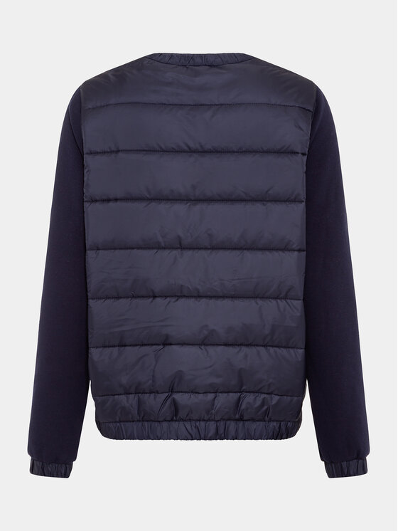 Olsen Olsen Kurtka bomber 15001401 Granatowy Regular Fit