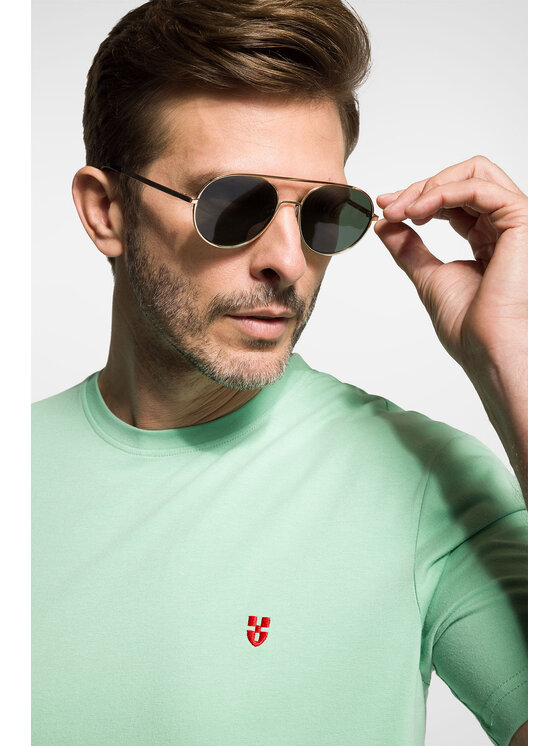 Próchnik Próchnik T-Shirt PM 2 TS073123000050 Zielony Regular Fit