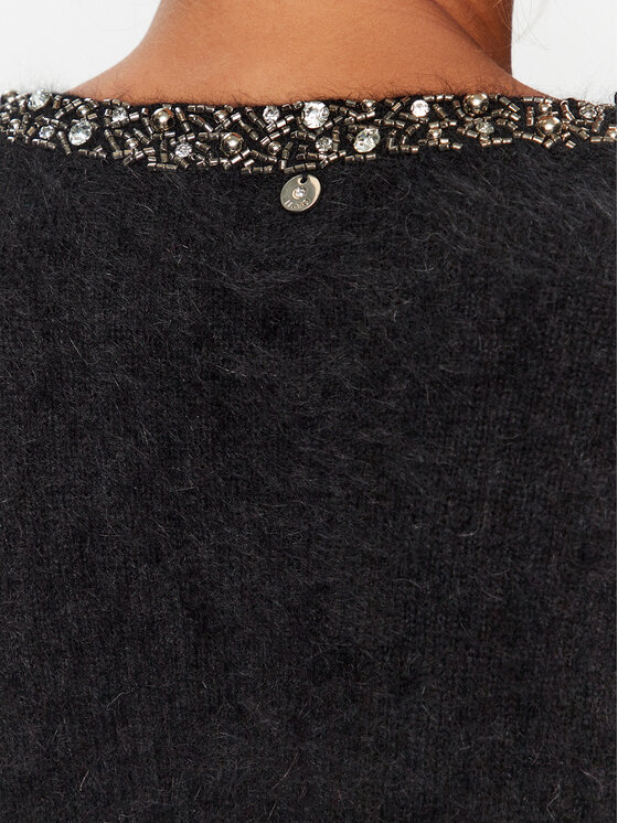 Liu Jo Liu Jo Sweater CF3225 MA97L Fekete Regular Fit