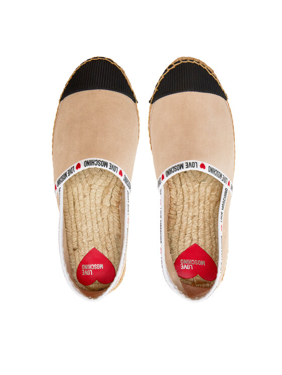 LOVE MOSCHINO LOVE MOSCHINO Espadryle JA10553G0IIG0131 Beżowy