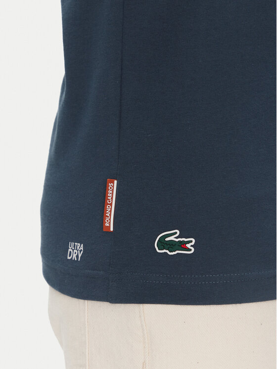 Lacoste Lacoste T-Shirt TH8725 Σκούρο μπλε Regular Fit