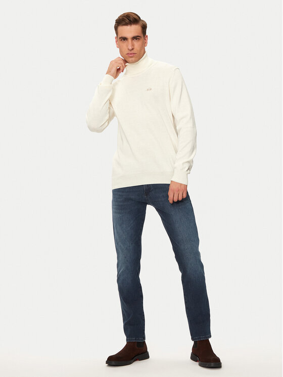 La Martina La Martina Rolák ZMS019 YW091 Écru Regular Fit