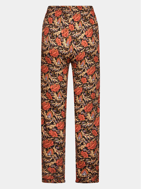 Selmark Selmark Piżama Flores P6973 Czarny Regular Fit