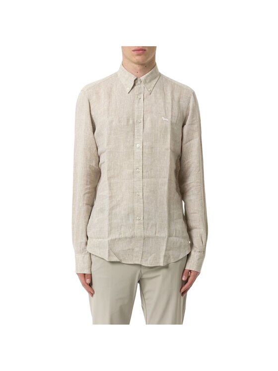 Harmont & Blaine Harmont & Blaine Camicia CRN014010883B Beige Regular Fit