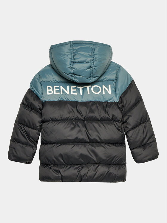 United Colors Of Benetton Giubbotto piumino 2WU0CN02V Nero Regular Fit Modivo