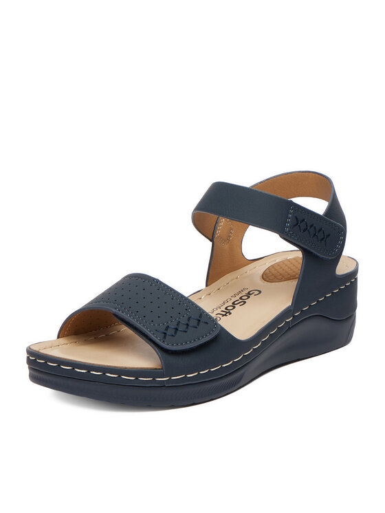 Go Soft Go Soft Sandalen CEO-W23206 Dunkelblau