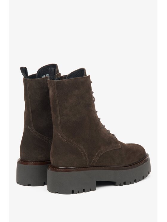 Estro Estro Μποτάκια ER00116064 Καφέ