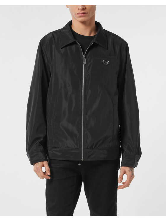 PHILIPP PLEIN PHILIPP PLEIN Giubbotto piumino 25599 Nero Regular Fit