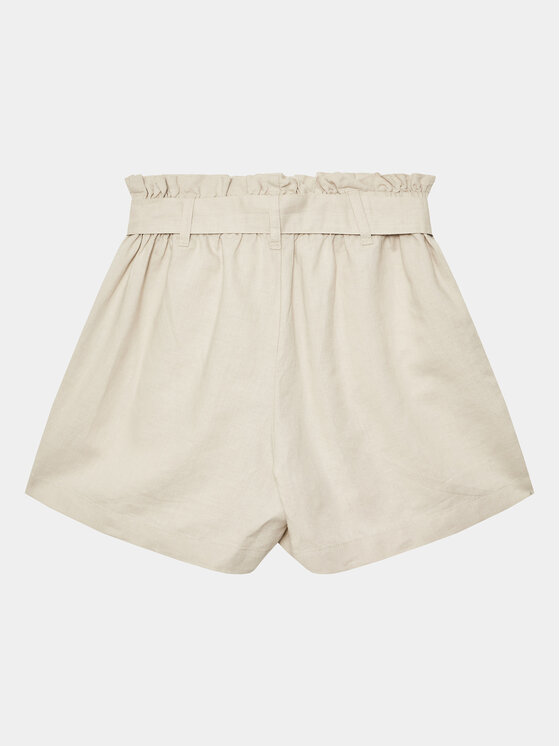 United Colors Of Benetton United Colors Of Benetton Шорти от плат 4BE7C901H Бежов Regular Fit