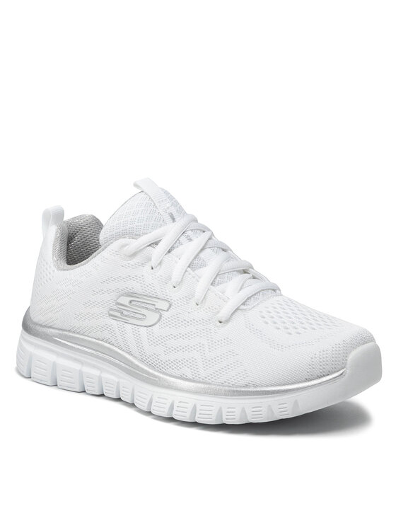 Skechers Skechers Sportcipők Get Connected 12615/WSL Fehér
