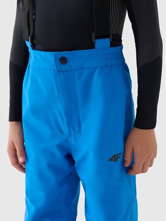 4F 4F Pantaloni da sci 4FJWAW24TFTRM654-33S Blu Regular Fit