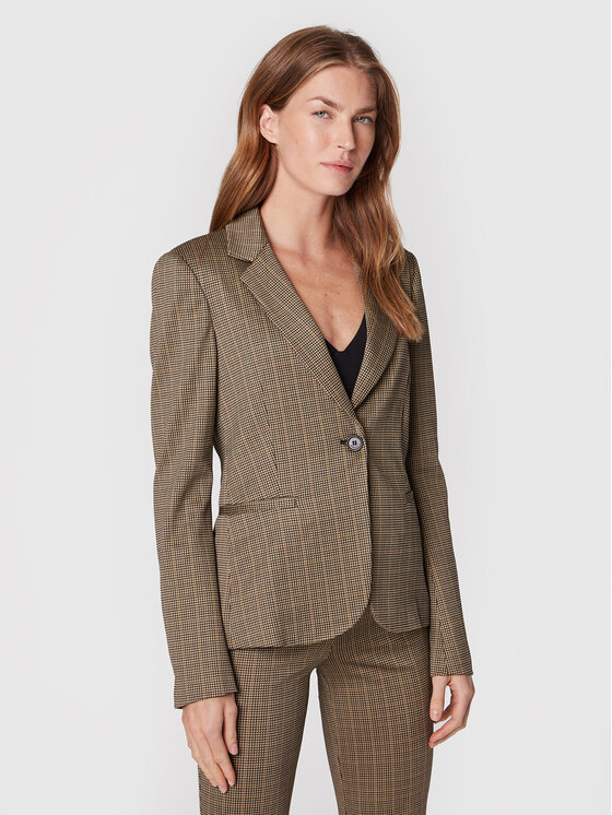 Liu Jo Blazer WF2205 J4044 Bej Regular Fit Bej imagine noua