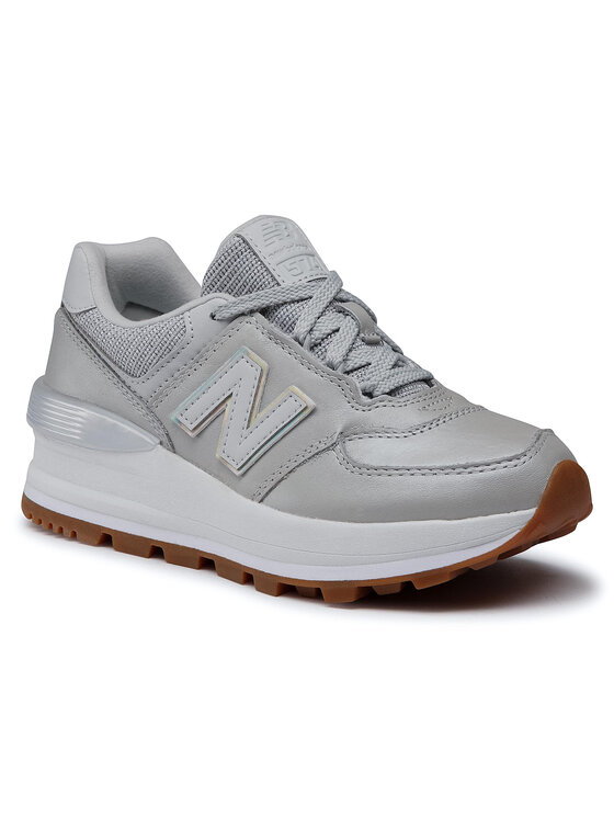 New Balance Sneakersy WL574CAS Srebrny â¢ Modivo.pl