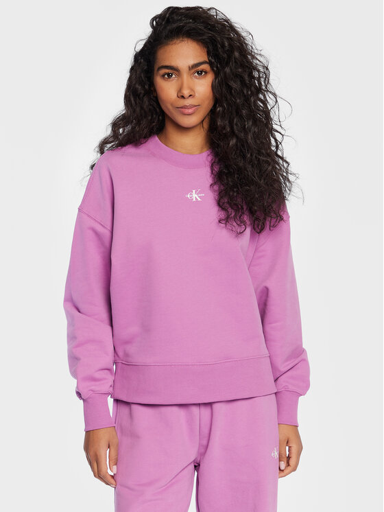 Calvin Klein Jeans Calvin Klein Jeans Суитшърт J20J220433 Виолетов Regular Fit