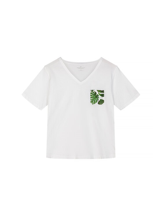 Cross Jeans Cross Jeans T-Shirt 56268-008 Biały