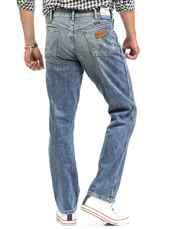 Wrangler Wrangler Jeansy TEXAS Niebieski Straight Fit