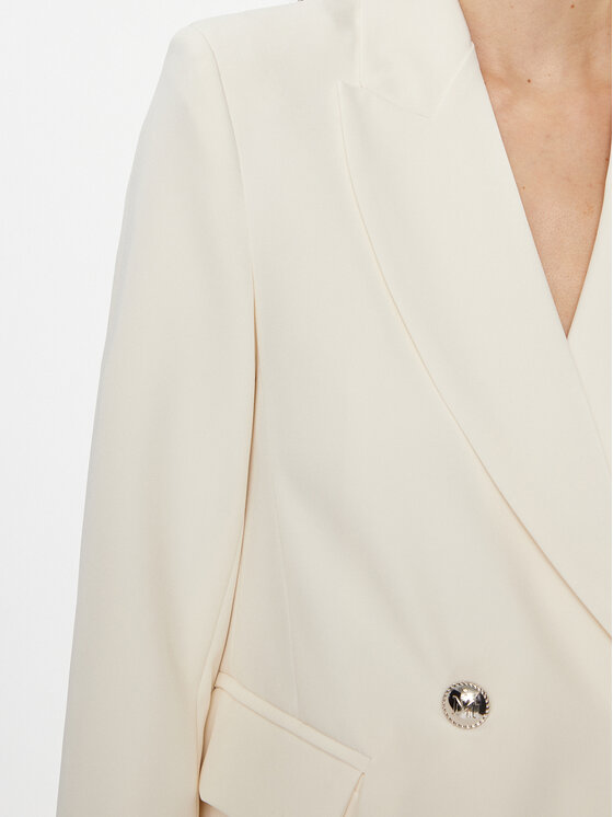 Maryley Maryley Giacca da abito 24EB127/43VA Écru Regular Fit