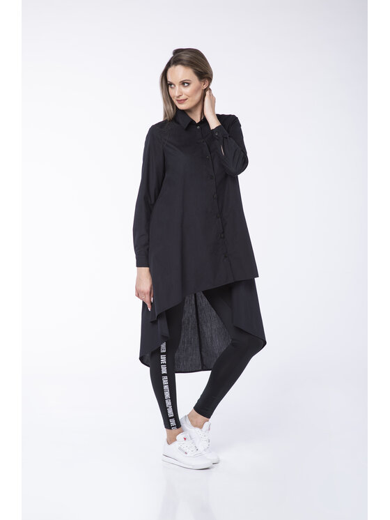 Look Made With Love Look Made With Love Koszula Kendy Look 504 black Czarny A-Line Fit