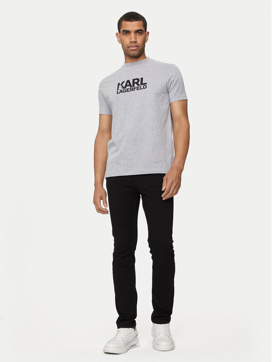 KARL LAGERFELD KARL LAGERFELD Džínsy 265840 543862 Čierna Slim Fit