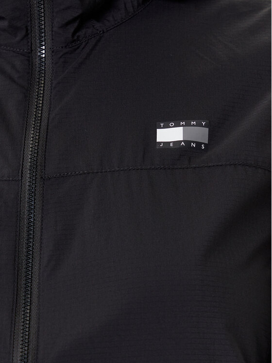 Tommy Jeans Tommy Jeans Vetrovka DW0DW21188 Črna Regular Fit
