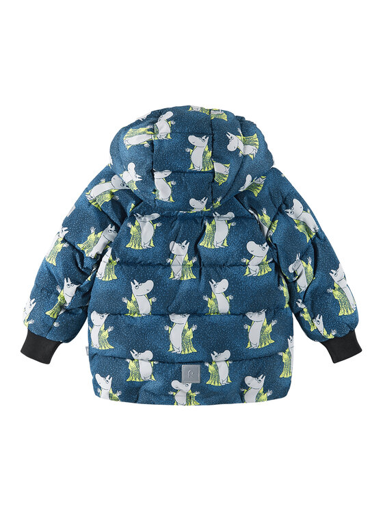 Reima Reima Žieminė striukė Moomin Lykta 5100013B Tamsiai mėlyna Regular Fit