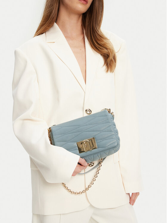 Furla Furla Ročna torba WB01671 BX3221 CN 3963S Svetlo modra
