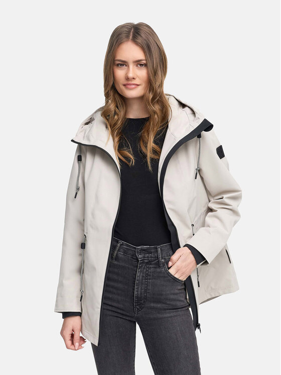 Navahoo Navahoo Kurtka przejściowa Blumentanz Szary Regular Fit