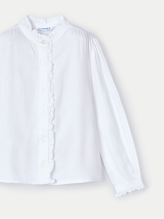 Mayoral Mayoral Сорочка 4105 Білий Regular Fit