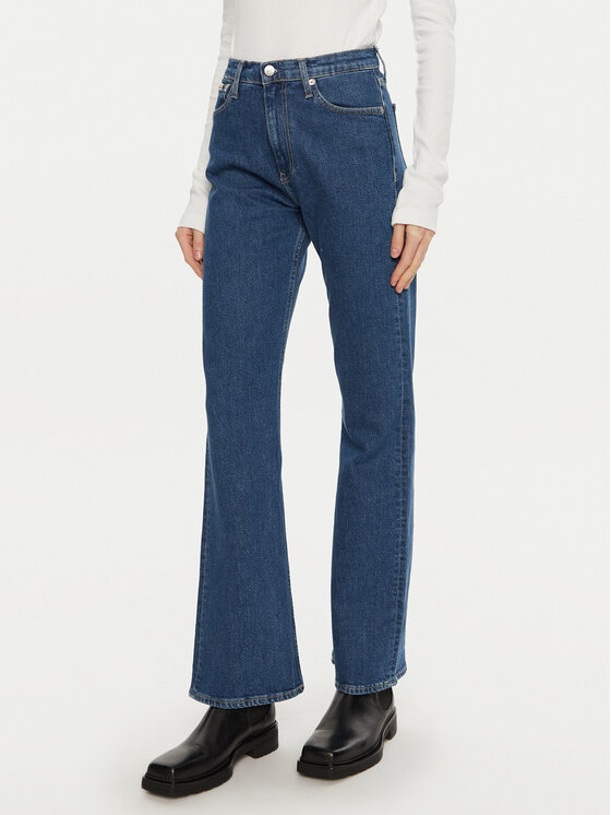 Calvin Klein Jeans Calvin Klein Jeans Jeans Authetnic J20J224898 Blau Bootcut Fit