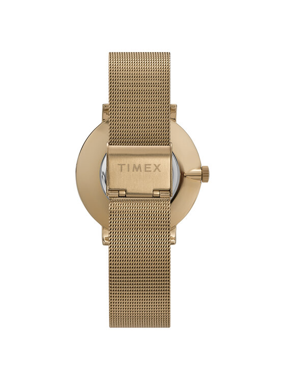 Timex Timex Ρολόι TW2U67100 Χρυσό