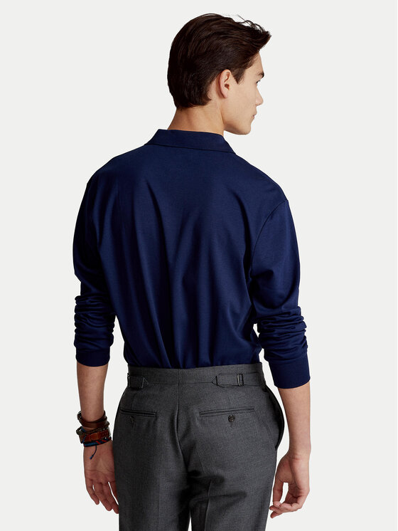 Polo Ralph Lauren Polo Ralph Lauren Pólóing 710671785001 Sötétkék Slim Fit