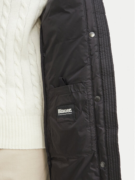 Blauer Blauer Vatovaná bunda Anita 26WBLDK03043 Čierna Regular Fit