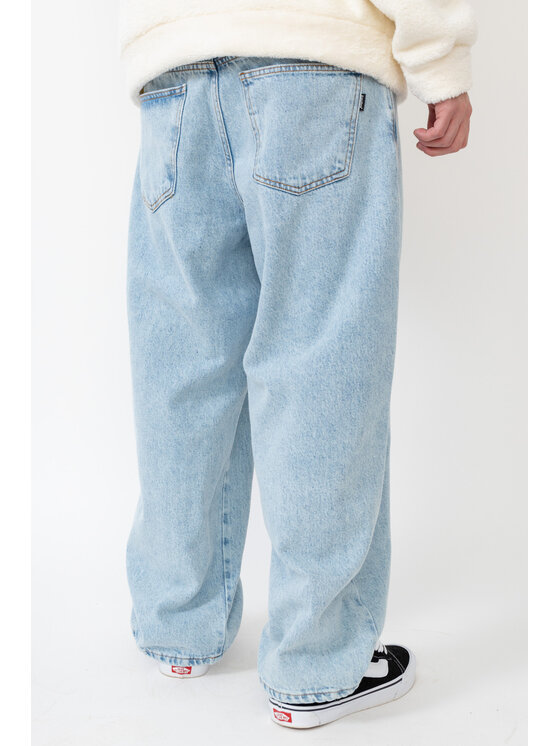 Kamuflage Kamuflage Jeansy Way Too Big Niebieski Baggy Fit